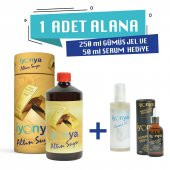 1Lt Altın Suyu 250Ml Gümüş jel ve 50CC Bakım Serumu Hediye - 1