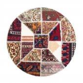 Kırkyama El Dokuma Halı 100cm XHE0047 - 1
