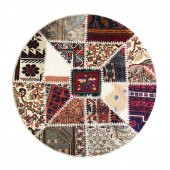 Kırkyama El Dokuma Halı 100cm XHE0050 - 1