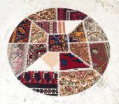 Kırkyama El Dokuma Halı 100cm XHE0047 - 2