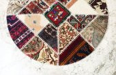 Kırkyama El Dokuma Halı 100cm XHE0050 - 6
