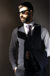 Ramires Erkek Slim Fit Damat Takım Elbise - 2