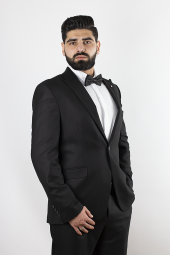 Ramires Erkek Slim Fit Damat Takım Elbise - 4