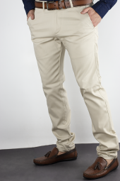 Ozan Erkek Keten Pantolon Normal Kesim Dar Paça - 1