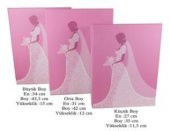 Kutu Karton Gelin Bohçası Kutu 3 Lü Set Pk:3 Kl:1 - 1