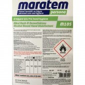 Eczacıbaşı Maratem M105 Alkol Bazlı El Dezenfektanı - 250 mL - 5