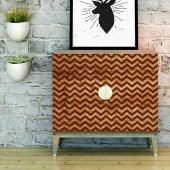 Geometrik Desen -5 Stencil Tasarımı 30 x 30 cm - 1