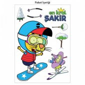 Kral Şakir Duvar Sticker-4, Kral Şakir Çıkartmaları 50x70 cm - 2