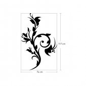 Daima Kadife Duvar Sticker 74X117 Cm - 3