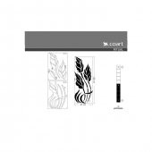 Ritual Kadife Duvar Sticker 47X120 Cm - 4