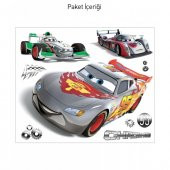 CARS-1 DEV DUVAR STICKER - 2