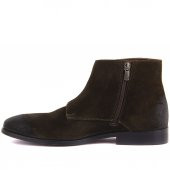 Sail Lakers - Yeşil Süet Fermuarlı Kösele Erkek Bot - 3