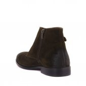 Sail Lakers - Yeşil Süet Fermuarlı Kösele Erkek Bot - 4