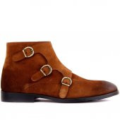 Sail Lakers - Yeşil Süet Fermuarlı Kösele Erkek Bot - 11