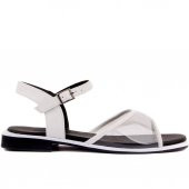 Moxee - Siyah Renk Kadın Şeffaf Sandalet - 6