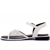 Moxee - Siyah Renk Kadın Şeffaf Sandalet - 8