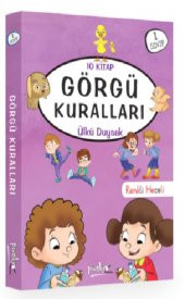 1. Sınıf Görgü Kuralları Serisi (10 Kitaplık Set) - 1