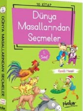 1. Sınıf Dünya Masallarından Seçmeler (10 Kitap Takım - Heceli) - 1