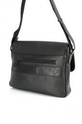 The Bond Siyah Erkek Postacı Çantası - 4