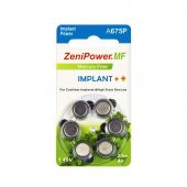 Zenipower İmplant Pili Koklear-Cochlear A675P 6 Adet - 1