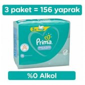 Prima Islak Havlu Mendil Temiz ve Ferah 3lü Fırsat Paketi (156 Yaprak) - 1