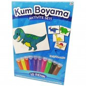 T-rex Dinozor | Kum Boyama Aktivite Seti - 1