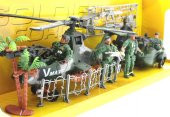 Motor ve Helikopterli Askeri Oyun Seti - 3
