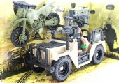 Combat Force Figür, Motor ve Jeep - 1