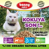 Bonny Nice Doğal Kedi Kumu Çam Pellet 5 kg 10 l x 3 Paket - 5