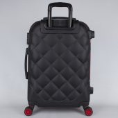 Bagacar MD2 8 Tekerlek Fiber Abs Orta Boy Kırmızı-Siyah - 4