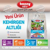 Bonny Nice Doğal Çam Pelet Tavşan Altlığı 2 kg 4 l x 10 Paket - 3