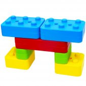 Dolu Çantalı Tuğla Blokları 48 Prç Dev Blok Kreş Tipi Lego 5034 - 1