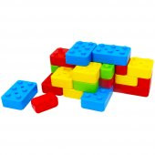 Dolu Çantalı Tuğla Blokları 48 Prç Dev Blok Kreş Tipi Lego 5034 - 3