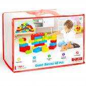 Dolu Çantalı Tuğla Blokları 48 Prç Dev Blok Kreş Tipi Lego 5034 - 7