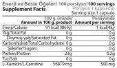 Hardline Karnitin 100 Kapsül L Carnitine 100 Servis GÖBEK BÖLGESİ YAĞ YAKICI ( AYNI GÜN KARGO ) - 9
