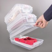 Decobella 5 li Bayan Ayakkabı Koruma Kutusu - 3