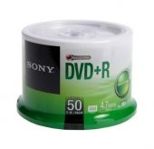 Sony Dvd+R 4.7 GB Cake 1 Paket Kutulu - 1