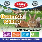 Bonny Nice Doğal Çam Pelet Tavşan Altlığı 10 kg 20 l x 4 Paket - 6