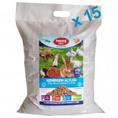 Bonny Nice Doğal Çam Pelet Ginepig Altlığı 10 kg 20 l x 15 Paket - 1