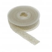 2cm x 10metre Koton Pamuk Dantel Kurdela Mod.1 - 1