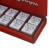 Ahşap Kutuda 24 Adet Çikolata İsme Özel İyi ki Doğdun Doğumgünü - 7