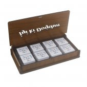 Ahşap Kutuda 24 Adet Çikolata İsme Özel İyi ki Doğdun Doğumgünü - 8