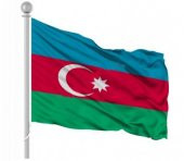 Azerbaycan Bayrağı 100X150CM. - 1