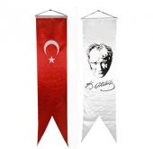 KIRLANGIÇ TÜRK BAYRAĞI VE ATATÜRK RESMİ - 1