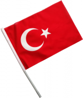 Sopalı Kumaş Türk Bayrağı 30x45cm - 1