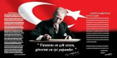 Atatürk Resimli Makam Panosu 100X140CM - 1