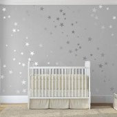 Çocuk Bebek Odası Duvar Yıldız Sticker Etiket Dekor 160 Adet - 8