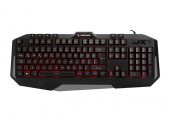 KLAVYE RAMPAGE KB-RX7 ALPOR GRİ USB 3 RENK ANDINLATMALI Q GAMİNG KLAVYE - 1
