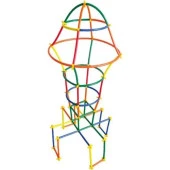 Hobi Eğitim Dünyası Bambu Çubuklar 300 Parça HED-333 - 1