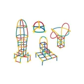 Hobi Eğitim Dünyası Bambu Çubuklar 300 Parça HED-333 - 2